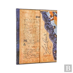 Bertrand.pt - 2026 Gaudi, The Manuscript Of Reus (Embellished Manuscripts Collection) Ultra 18-Month Vertical Hardcover Flexi Dayplanner 2025-2026 (Wrap Closure)