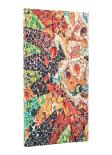 2026 Gaudi'S Sun (Gaudiâ€™S Mosaics) Midi 12-Month Verso Hardcover Flexi Dayplanner 2026 (Wrap Closure)