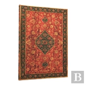 2026 Layla (Persian Poetry) Grande 12-Month Vertical Hardcover Flexi Dayplanner 2026 (Elastic Band Closure)