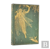 2026 Olive Fairy (Lang'S Fairy Books) Mini 12-Month Day-At-A-Time Hardcover Flexi Dayplanner 2026 (Elastic Band Closure)