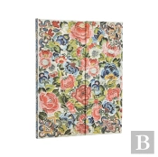 2026 Pear Garden (Peking Opera Embroidery) Ultra 12-Month Horizontal Hardcover Flexi Dayplanner 2026 (Wrap Closure)