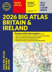 2026 Philip'S Big Road Atlas Of Britain & Ireland