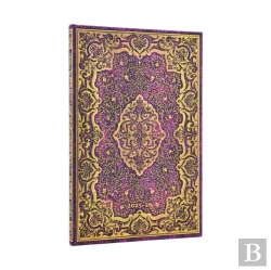 Bertrand.pt - 2026 Picaresque Maxi 18-Month Vertical Hardcover Flexi Dayplanner 2025-2026 (Elastic Band Closure)