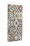2026 Porto (Portuguese Tiles) Maxi 12-Month Vertical Hardcover Flexi Dayplanner 2026 (Elastic Band Closure)