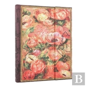 2026 Renoir, Letter To Morisot (1892) (Embellished Manuscripts Collection) Ultra 12-Month Day-At-A-Time Hardcover Flexi Dayplanner 2026 Renoir, Letter To Morisot (1892 (Wrap Closure)