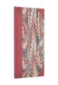 2026 Rubedo (Cockerell Marbled Paper) Mini 12-Month Verso Hardcover Flexi Dayplanner 2026 (Elastic Band Closure)
