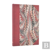 2026 Rubedo (Cockerell Marbled Paper) Mini 12-Month Verso Hardcover Flexi Dayplanner 2026 (Elastic Band Closure)