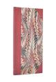 2026 Rubedo (Cockerell Marbled Paper) Mini 18-Month Horizontal Hardcover Flexi Dayplanner 2025-2026 (Elastic Band Closure)