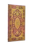 2026 The Orchard (Persian Poetry) Midi 18-Month Horizontal Hardcover Flexi Dayplanner 2025-2026 (Elastic Band Closure)