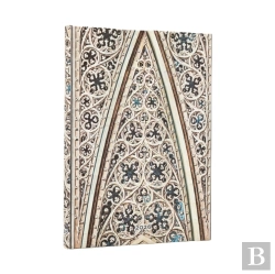 Bertrand.pt - 2026 Vault Of The Milan Cathedral (Duomo Di Milano) Midi 12-Month Verso Hardcover Flexi Dayplanner 2026 (Wrap Closure)