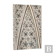2026 Vault Of The Milan Cathedral (Duomo Di Milano) Mini 12-Month Verso Hardcover Flexi Dayplanner 2026 (Wrap Closure)