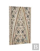 2026 Vault Of The Milan Cathedral (Duomo Di Milano) Ultra 12-Month Verso Hardcover Flexi Dayplanner 2026 (Wrap Closure)