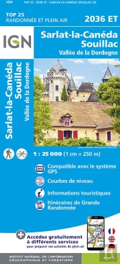 2036et : Sarlat-La-Canéda Souillac ; Vallée De La Dordogne (5e Édition)