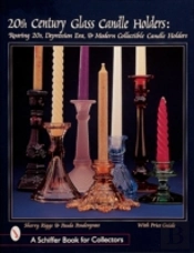 20th Century Glass Candle Holders