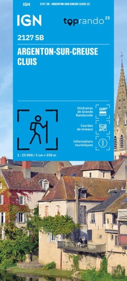 Bertrand.pt - 2127sb : Argenton-Sur-Creuse, Cluis (2e Édition)