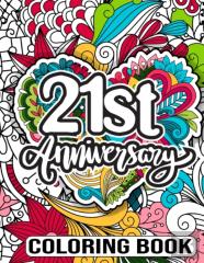 21st Anniversary Coloring Book