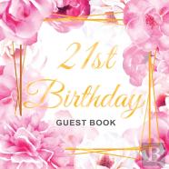 21st Birthday Guest Book
