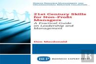 21st Century Skills For Non-Profit Managers