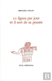 22 Lignes Par Jour Et Il Sort De Sa Pensée