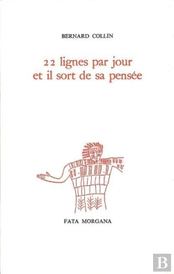 Bertrand.pt - 22 Lignes Par Jour Et Il Sort De Sa Pensée