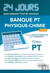 24 Jours : Arts & Métiers ; Physique-Chimie ; Filière Pt (2e Édition)