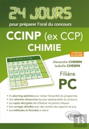 24 Jours : Chimie ; Ccinp (Ex Ccp) ; Filière Pc (2e Édition)
