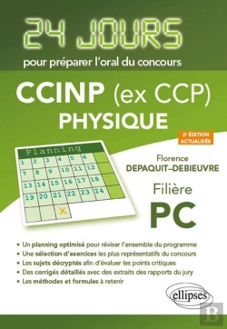 Bertrand.pt - 24 Jours : Physique ; Ccinp (Ex Ccp) ; Pc