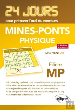 Bertrand.pt - 24 Jours : Physique ; Mines, Ponts ; Mp