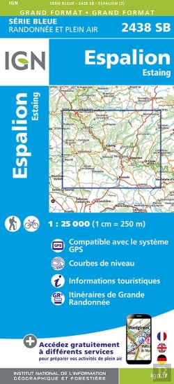 Bertrand.pt - 2438sb : Espalion ; Estaing (2e Édition)
