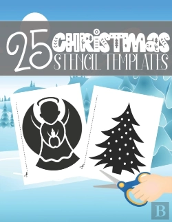 Bertrand.pt - 25 Christmas Stencil Templates