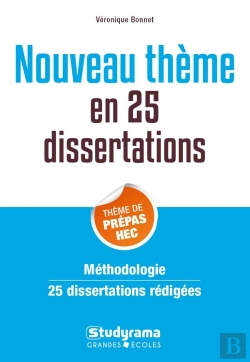 Bertrand.pt - 25 Dissertations Sur Le Thème De Culture Générale Des Prépas Commerciales (Édition 2019/2020)