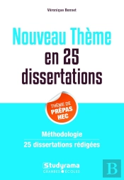 25 Dissertations ; Thème De Prépa Hec