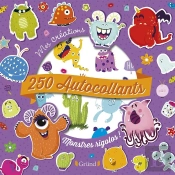 250 Autocollants - Monstres Rigolos !