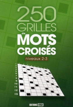 Bertrand.pt - 250 Grilles De Mots Croisés, Niveau 2-3