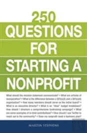 250 Questions For Starting A Nonprofit