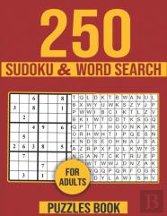 250 Word Search & 250 Sudoku Puzzles For Adults