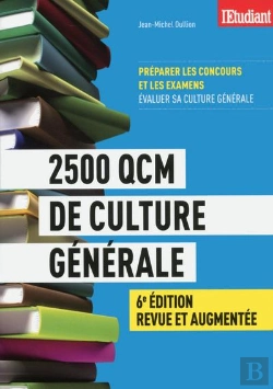 Bertrand.pt - 2500 Qcm De Culture Générale (6e Édition)