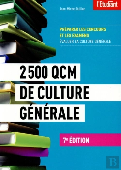Bertrand.pt - 2500 Qcm De Culture Générale (7e Édition)