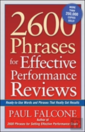 2600 Phrases For Effective Performance Reviews