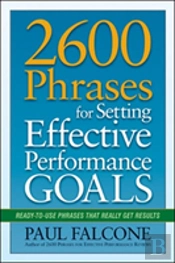2600 Phrases For Setting Effective Performance Goals