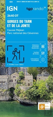 2640ot : Gorges Du Tarn Et De La Jonte ; Causse Méjan, Parc National Des Cévennes (5e Édition)