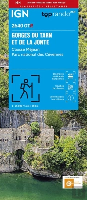 2640otr : Gorges Du Tarn Et De La Jonte ; Causse Méjan, Parc National Des Cévennes (2e Édition)