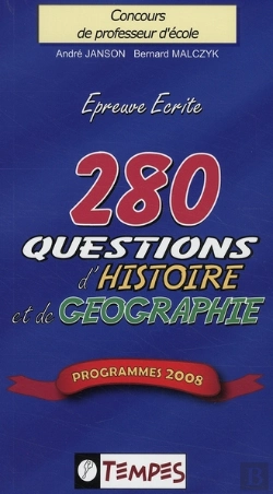 Bertrand.pt - 280 Questions D'Histoire Et De Geographie