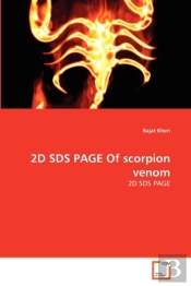 2d Sds Page Of Scorpion Venom
