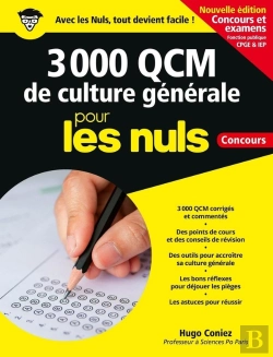 Bertrand.pt - 3 000 Qcm De Culture Générale Pour Les Nuls : Concours
