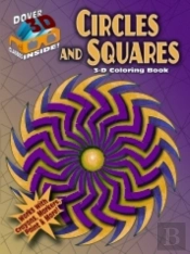 3-D Coloring Book - Circles And Squares