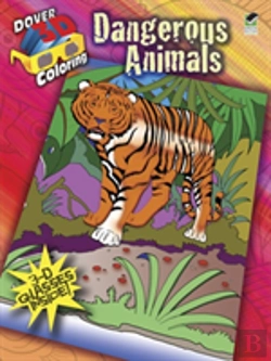 Bertrand.pt - 3-D Coloring Book - Dangerous Animals