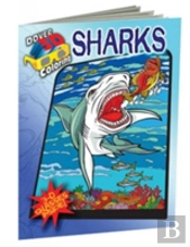 3-D Coloring Book - Sharks