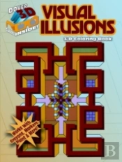 3-D Coloring Book - Visual Illusions