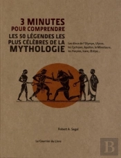 3 Minutes Pour Comprendre : Les 50 Légendes Les Plus Célèbres De La Mythologie ; Les Dieux De L'Olympe, Ulysse, Les Cyclopes, Apollon, Le Minotaure, Les Harpies, Icare, Oedipe...